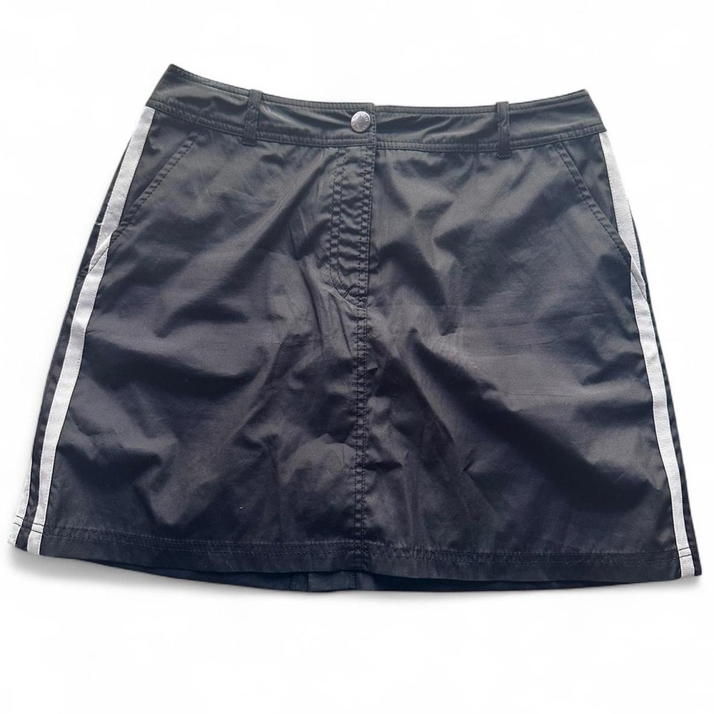 Vintage Lanvin sport mini black skirt